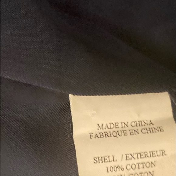 Theory mens cotton short all weather jacket Nehru three button collar button up - Picture 15 of 15